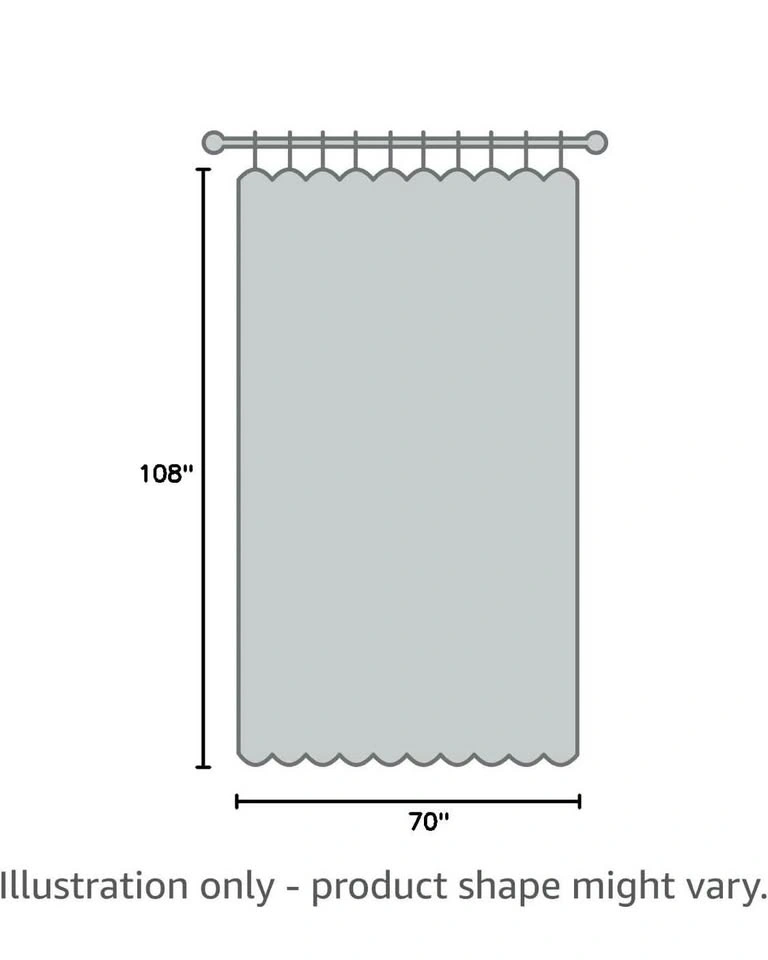 Linen Sheer Curtain Panels - Set of 2 (70x108”) - photo 4