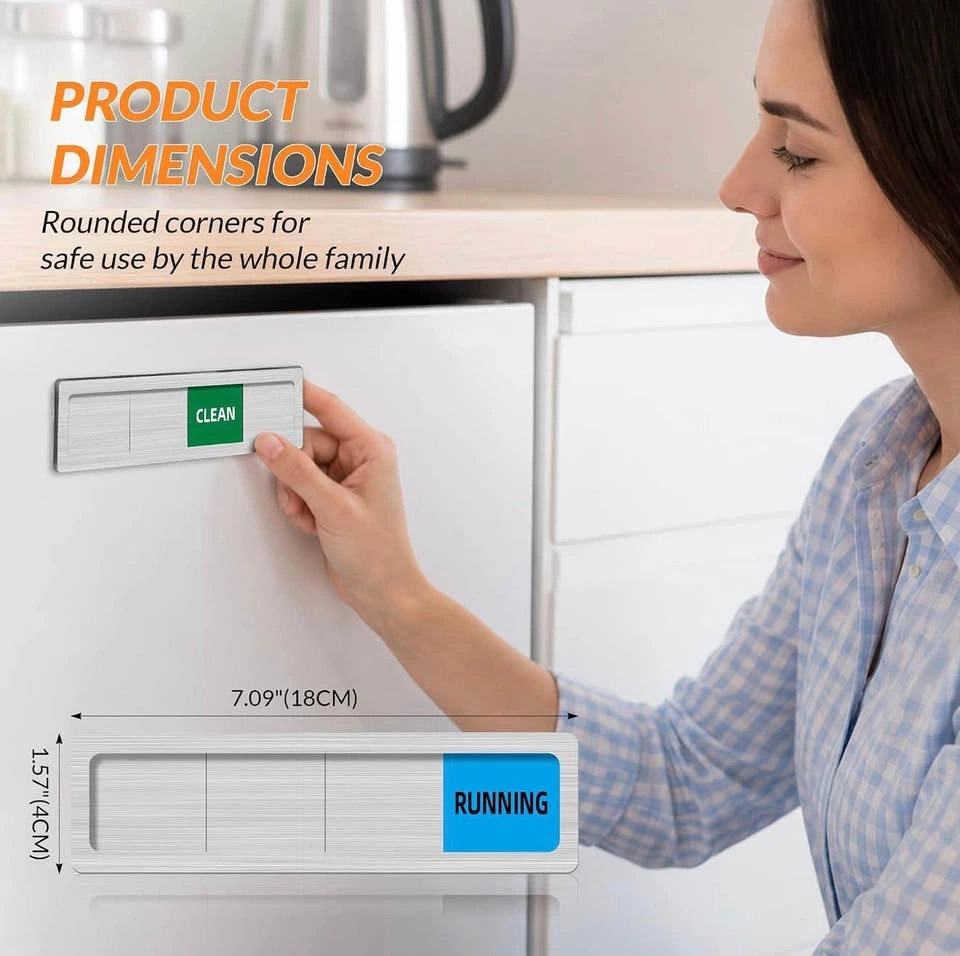 Dishwasher/Laundry Magnet (4 Modes, Color-Coded) - photo 2