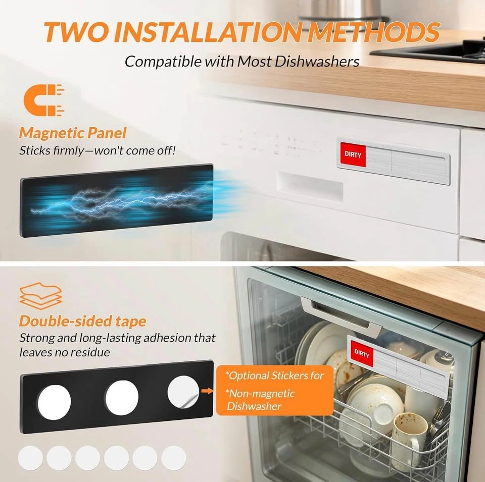 Dishwasher/Laundry Magnet (4 Modes, Color-Coded) - photo 5