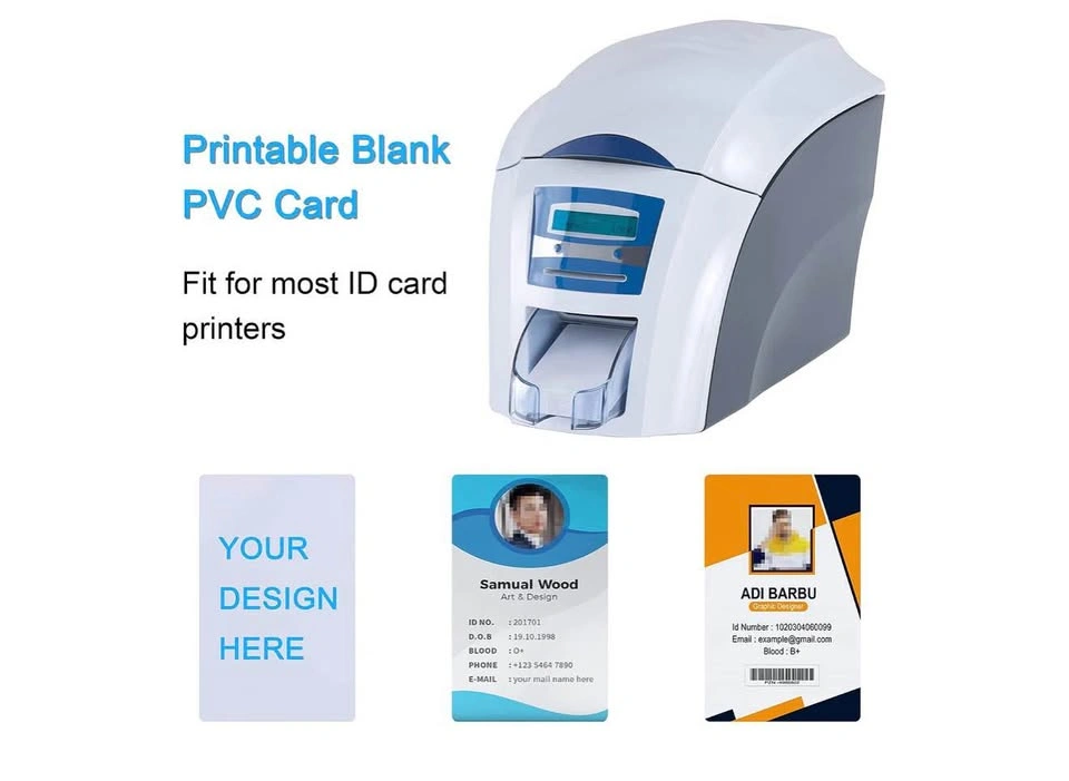 Magnetic Name Tag & Printable Reusable Blank PVC Badges - photo 3