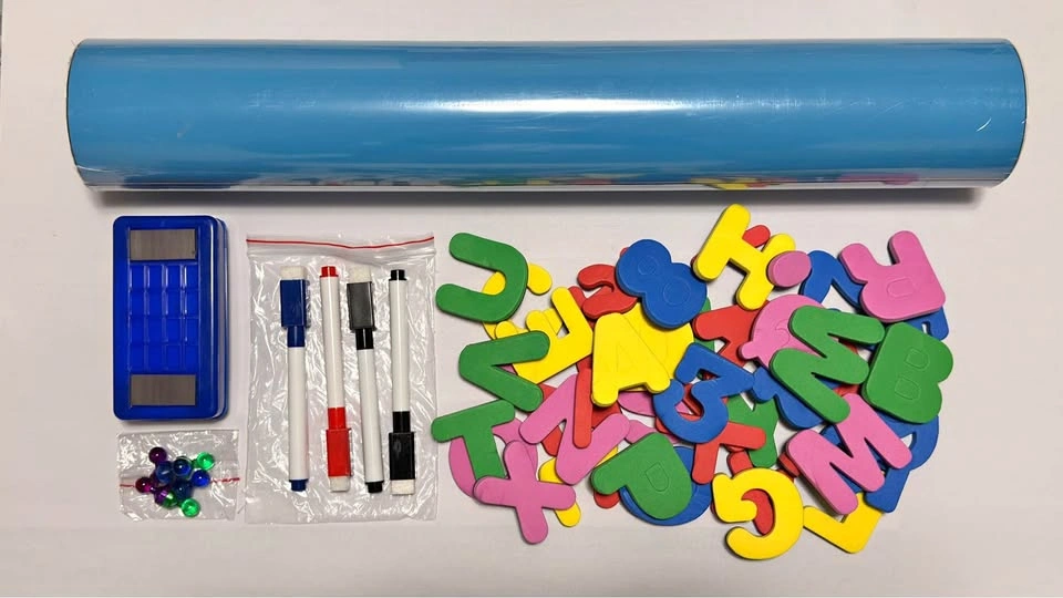 Magnetic Dry Erase Whiteboard Wall Set (50x18in.)