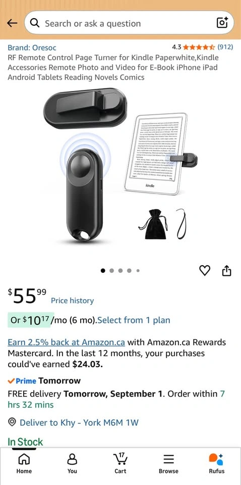 Kindle Page Turner & Clicker for Phone/Tablet - photo 2