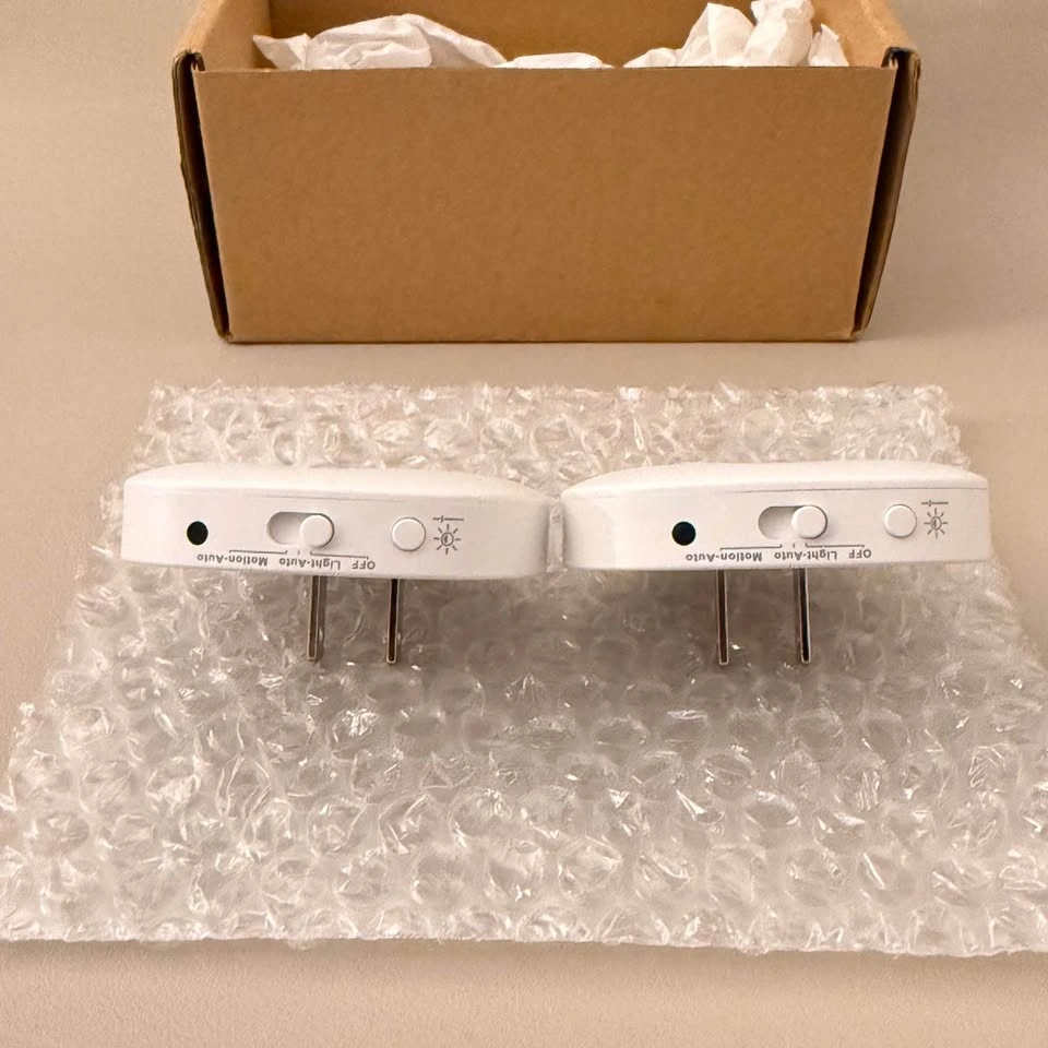 Lyridz Motion Sensor Dimmable Night Lights (Warm White, 2 pack) - photo 3