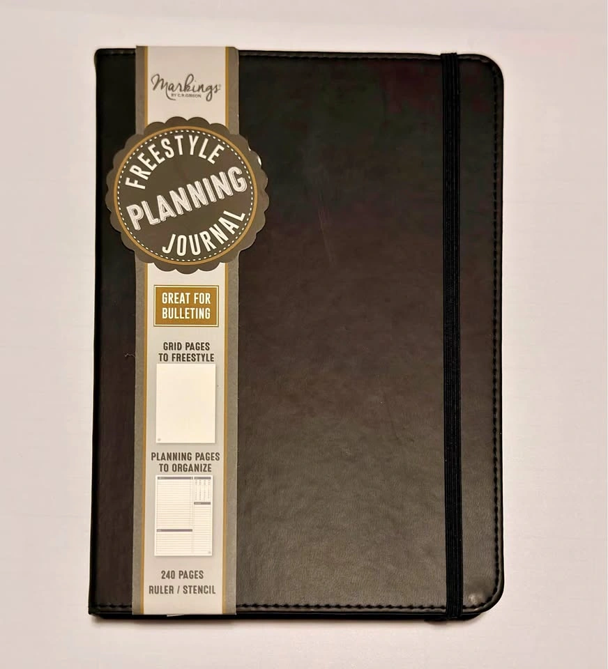 Markings/C.R. Gibson Freestyle Leatherette Planning Journal