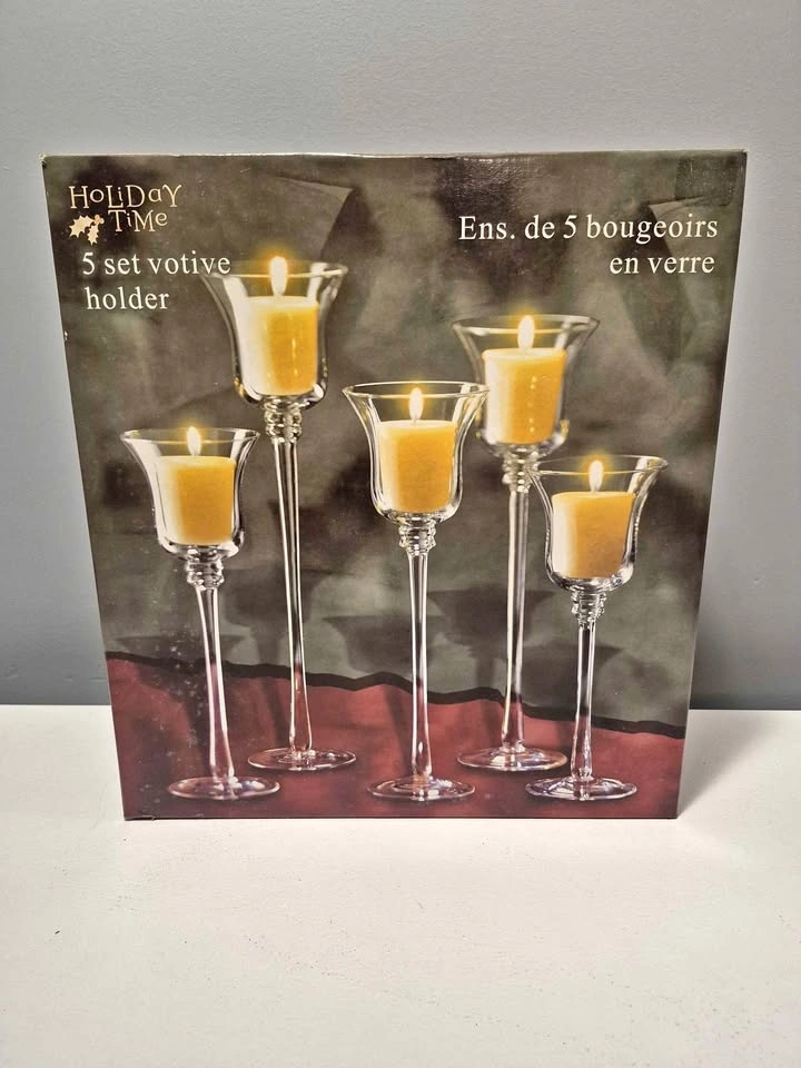 Holiday Time 5 Set Votive Holder