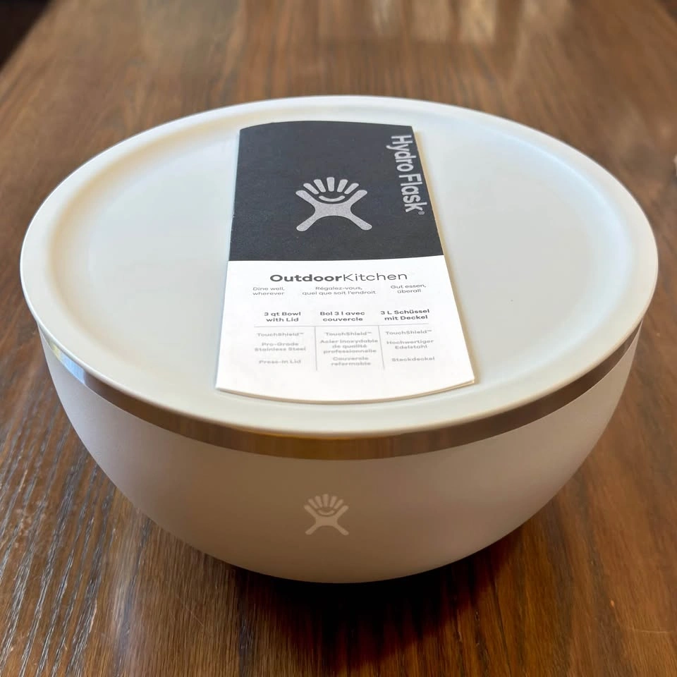 Hydro Flask Double-Wall Insulated Bowl w/Lid (Birch Gray) - photo 5