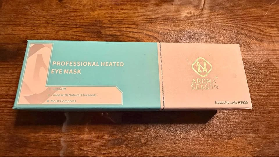 Aroma Season Heated Eye Mask (for dry eyes, etc.)