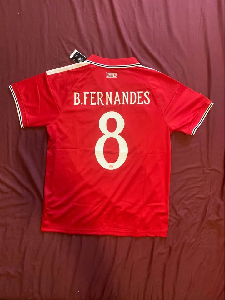 26/27 Bruno Fernandes Manchester United Jersey - photo 2