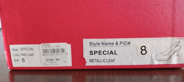 High heeled shoes. Size 8.Worn once. - photo 4