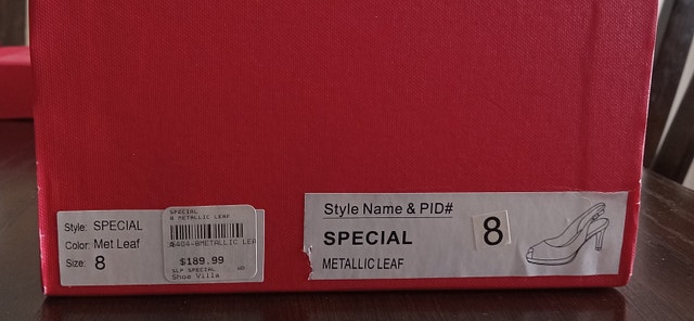 High heeled shoes. Size 8.Worn once. - photo 5