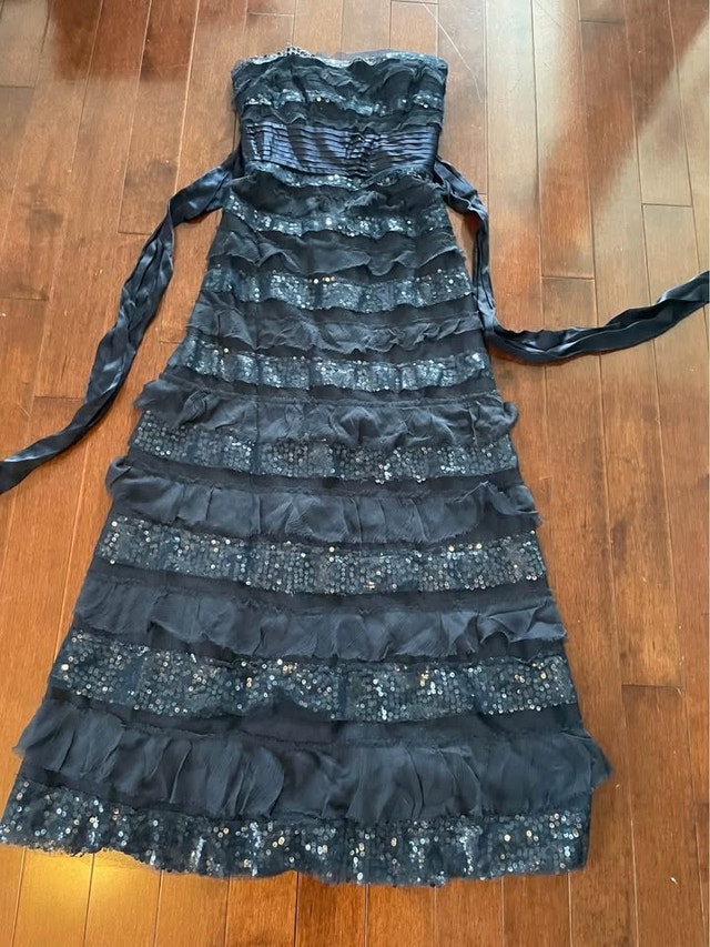 Beautiful Navy Long Dress - Size 2