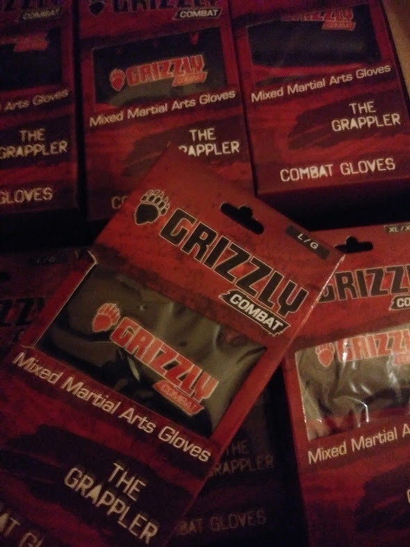 Grizzly MMA Grappling Gloves - Size Large - New in Box - photo 2