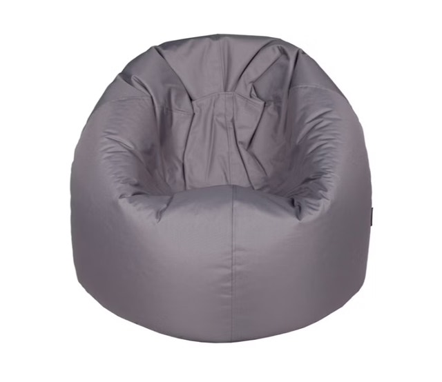 New Grey Bean Bag Chair (Indoor/Outdoor)