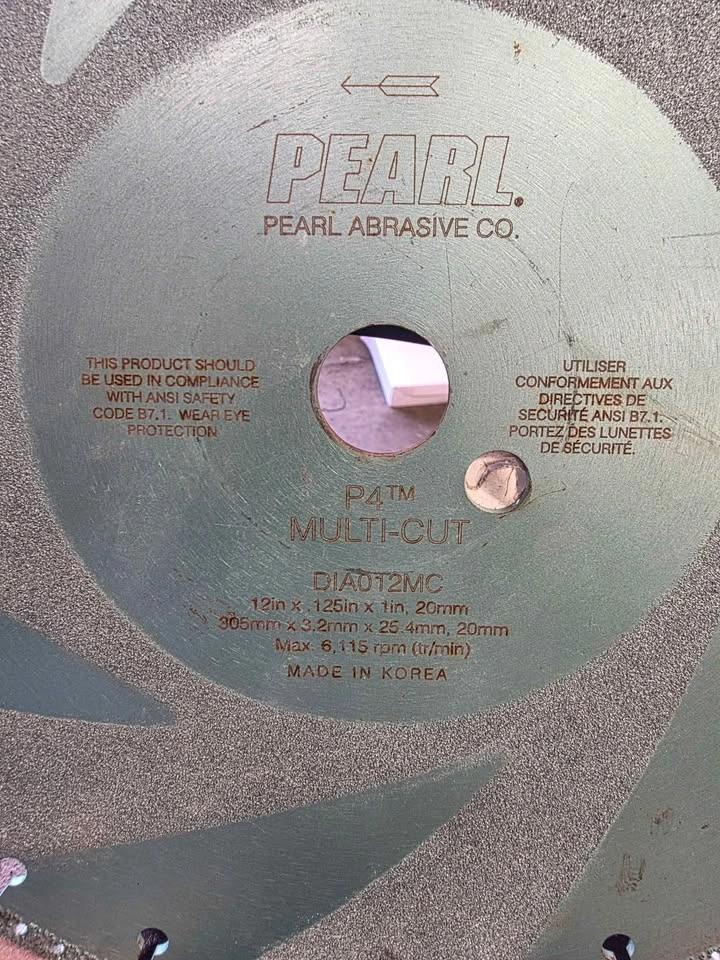 Pearl p4 12-in Diamond Blade - photo 2