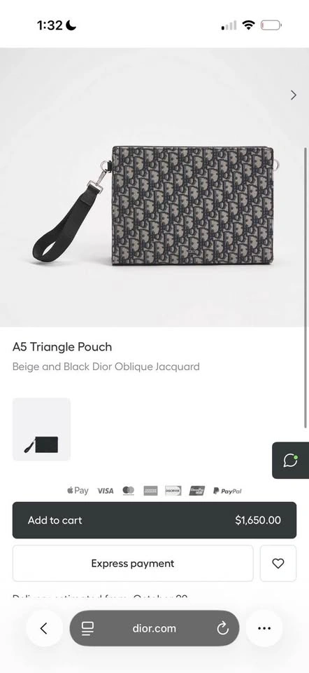 Dior pouch - photo 3