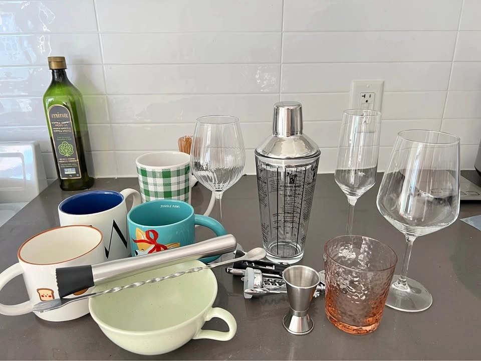 Barware and Mug Set