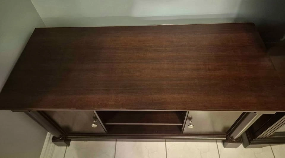 Wood Media Console - photo 2