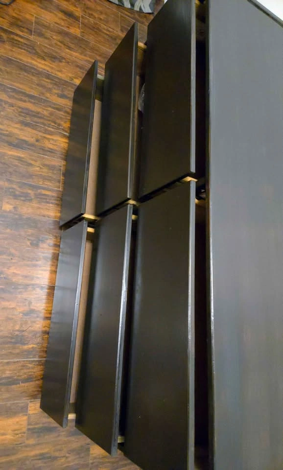 IKEA RAST 6-drawer dresser refinished in Cappuccino stain - photo 3