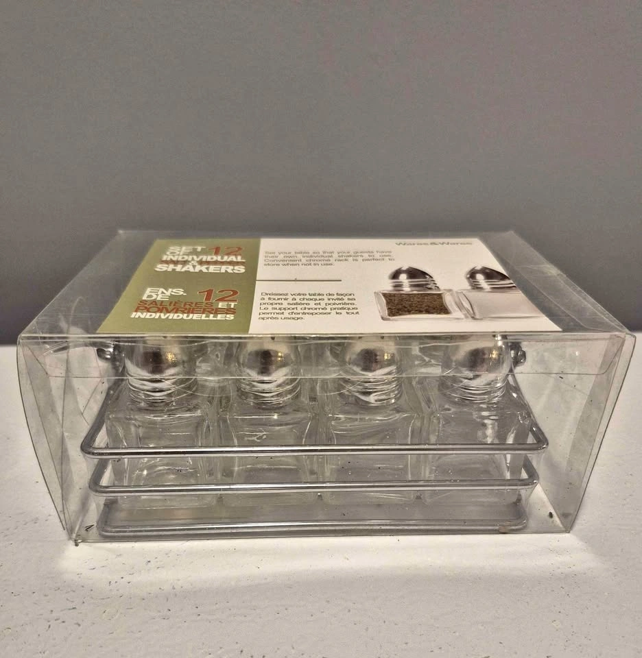Wares & Wares Set of 12 Individual Shakers