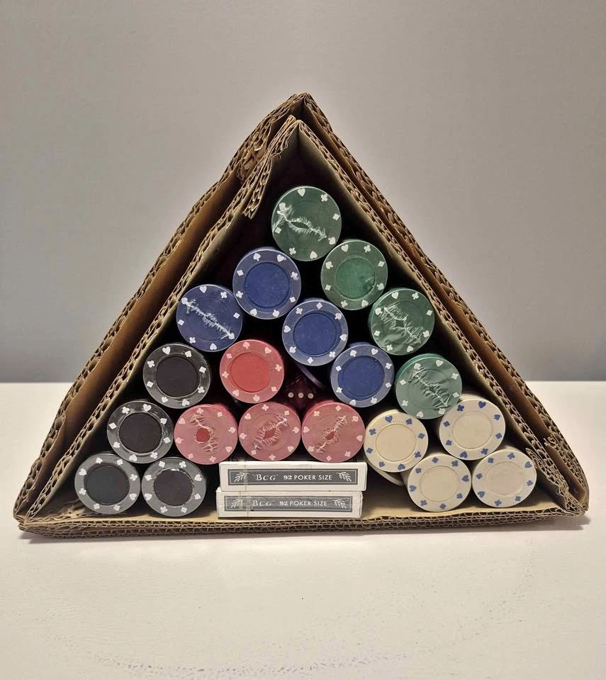 BCG Poker Set with Chips and Playing Cards