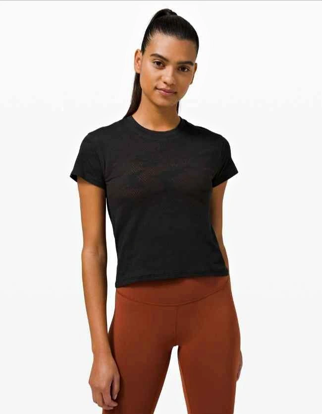 Lululemon Train to Be Short Sleeve Shirt