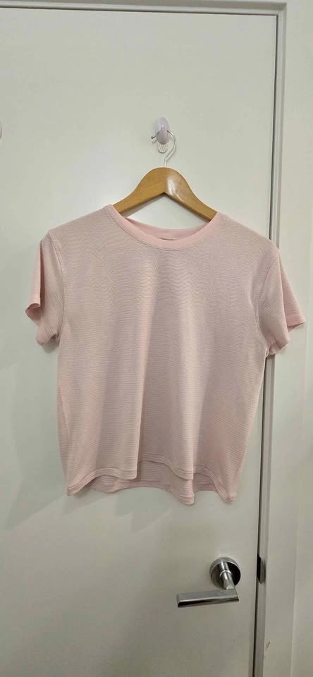 Lululemon Train to Be Short Sleeve Shirt (Light Pink) - photo 2
