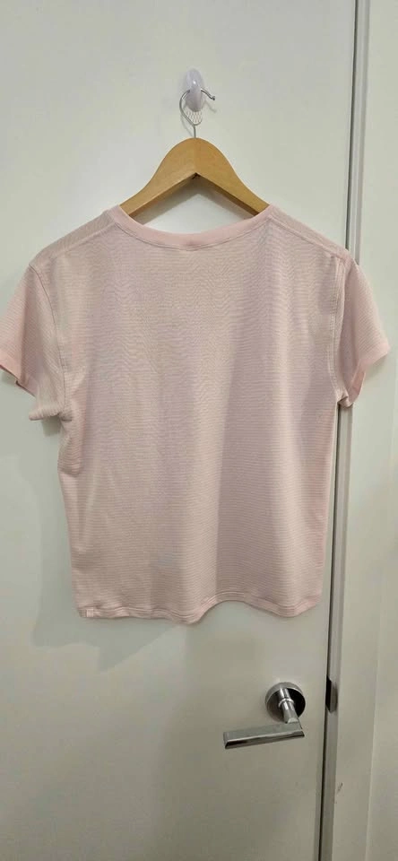 Lululemon Train to Be Short Sleeve Shirt (Light Pink) - photo 3