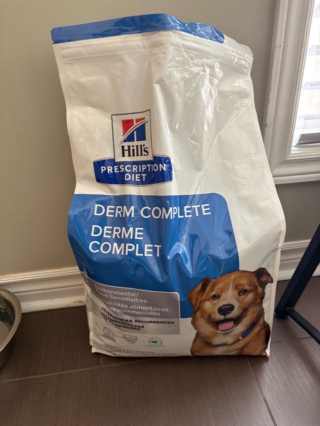 Hill's Prescription Diet Derm Complete Dog Food 24lb