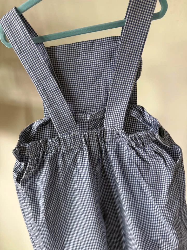 Adorable Gingham Overalls (2T) - photo 4