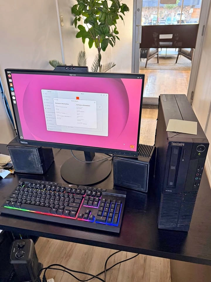 Complete Lenovo Desktop Computer Setup – Ready to Use