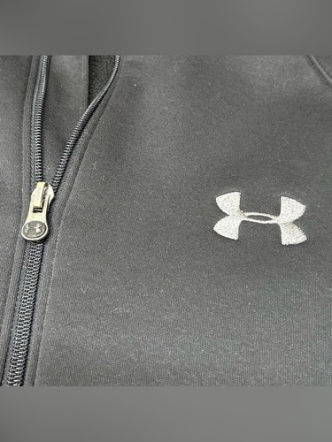 Under Armour Mens Softshell Jacket Black Medium Full Zip - photo 3