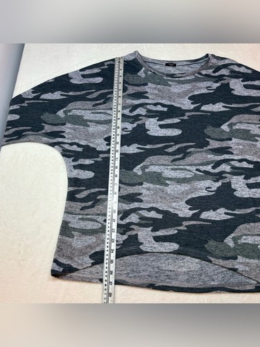 Studio 1886 Camo Dolman Sleeve Lightweight Sweater Womens Medium - photo 4