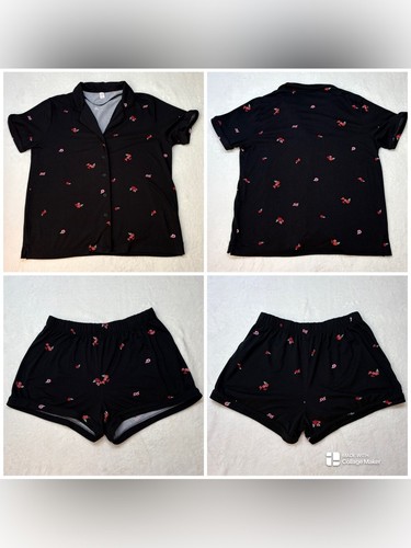 Joe Fresh 2 Piece Pajama Set Womens Small Soft Print - photo 2