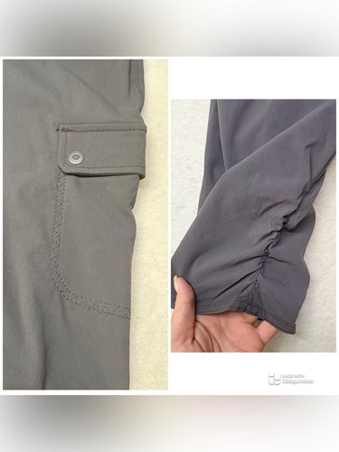 Eddie Bauer UPF 50 Horizon Stretch Cargo Capri Pants Size 4 - photo 2