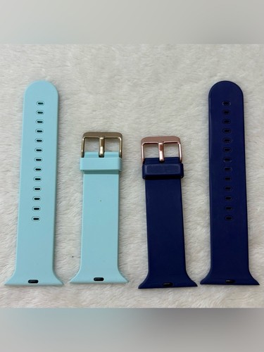 Heyday Silicone Apple Watch Bands 38mm Replacement Straps Set of - photo 2