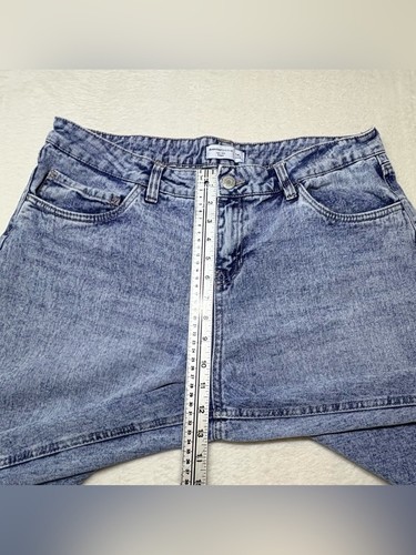 Bluenotes Denim Low Rise Baggy Wide Leg Jeans Acid Wash Size 14 - photo 5