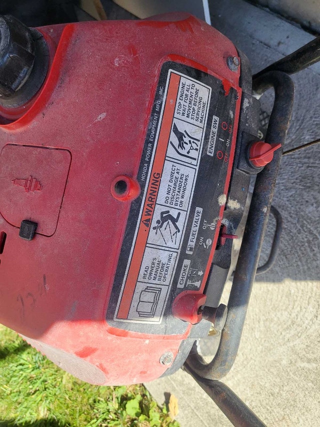 Honda HS 520 Snowblower - photo 3