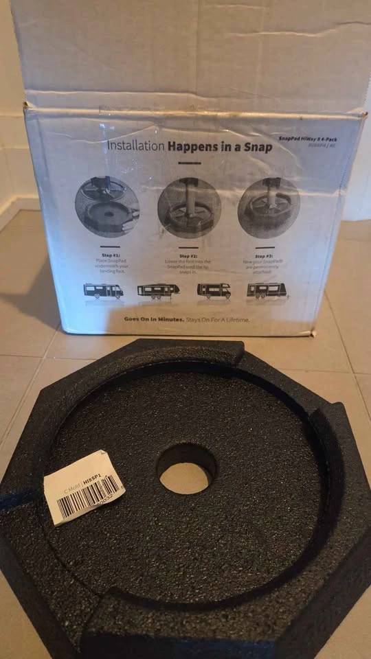 SnapPad HiWay 8 4-Pack RV Jack Pads - photo 3