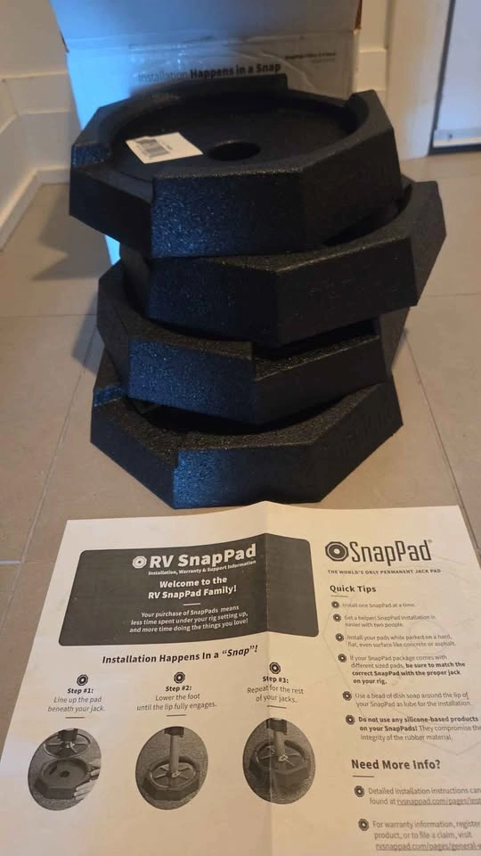 SnapPad HiWay 8 4-Pack RV Jack Pads - photo 4