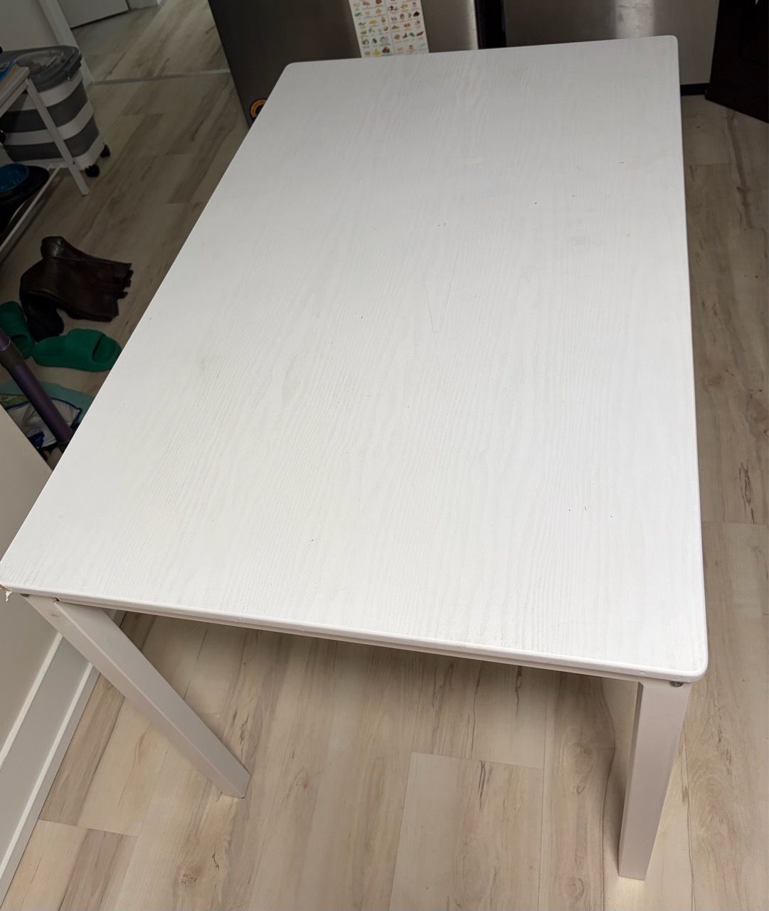 White table
