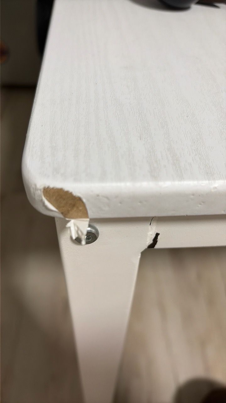 White table - photo 5