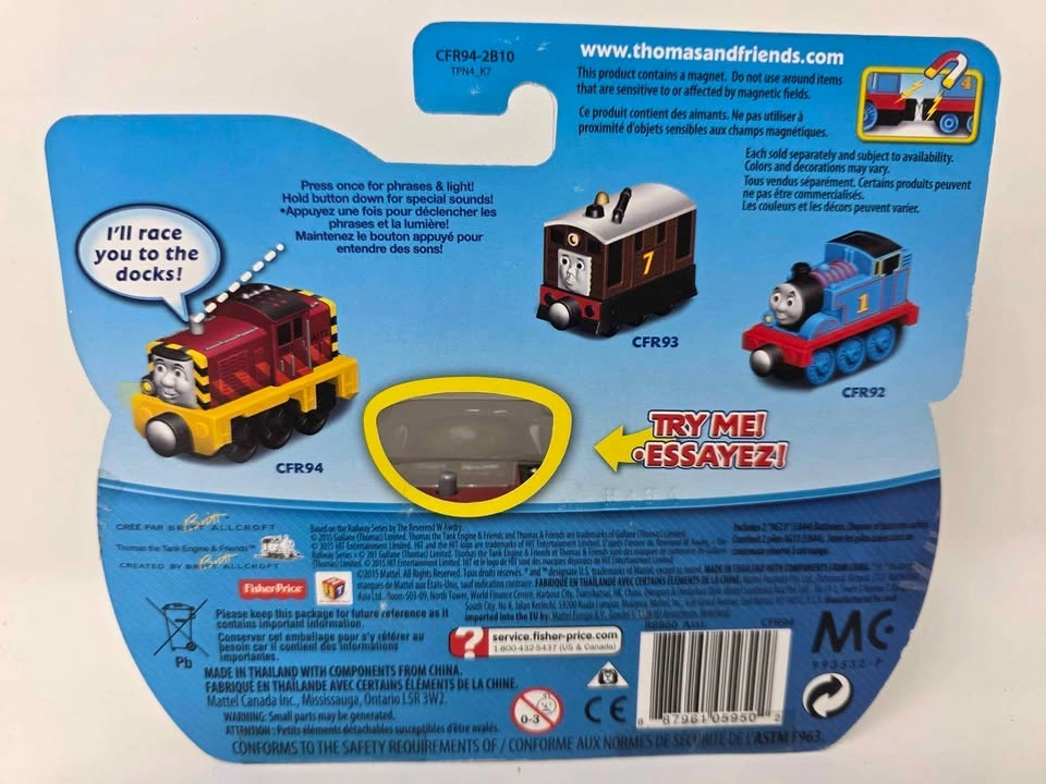Thomas & Friends Take-n-Play Talking Salty Die Cast Train - photo 2
