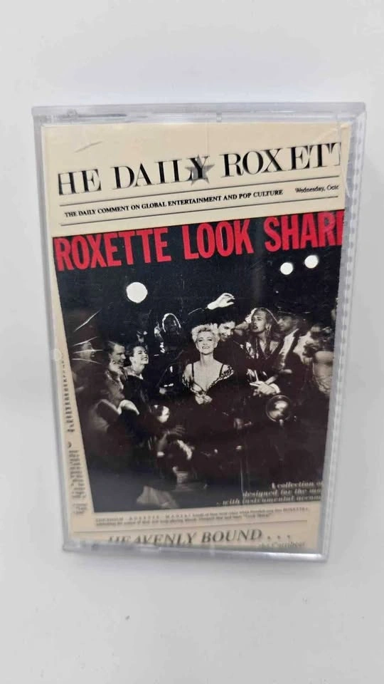 Roxette - Look Sharp - Cassette Tape - Shipping Available