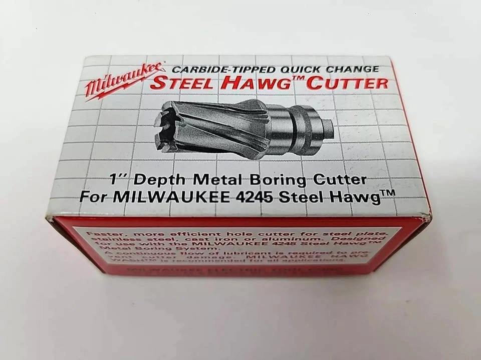 Milwaukee 1.5" Carbide Steel Hawg Cutter 1" Depth