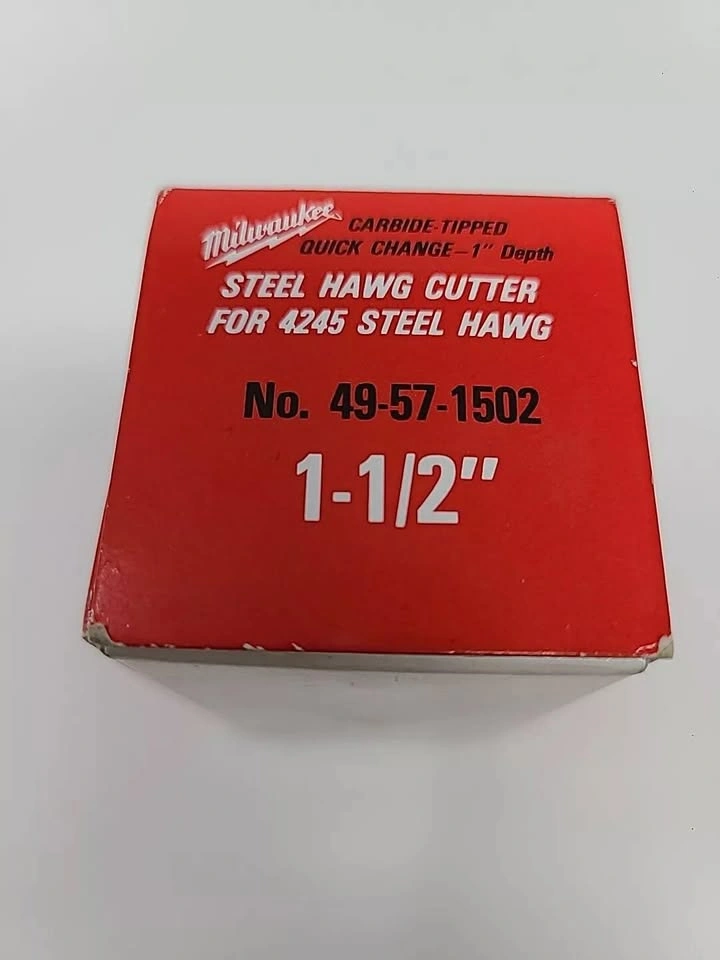 Milwaukee 1.5" Carbide Steel Hawg Cutter 1" Depth - photo 3