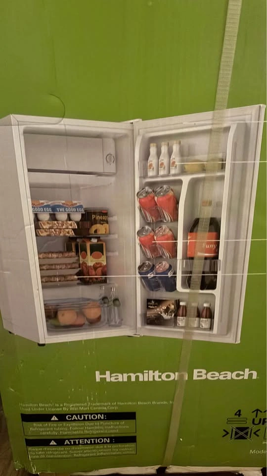 BNIB Hamilton Beach 3.3 cu.ft. Single Door Compact Refrigerator - photo 4