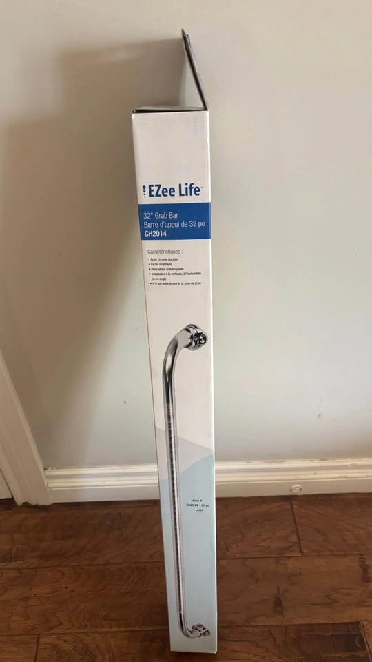 EZee Life 32" Knurled Wall Mounted Grab Bar - photo 3