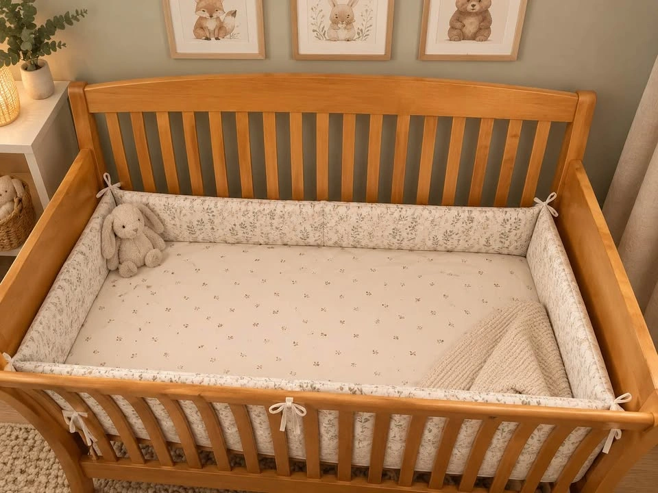 Wooden Sleigh Baby Crib - photo 2
