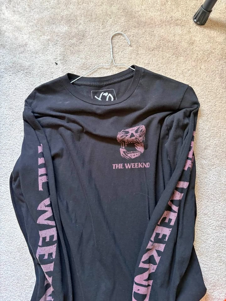 The Weeknd False Alarm skull long sleeve