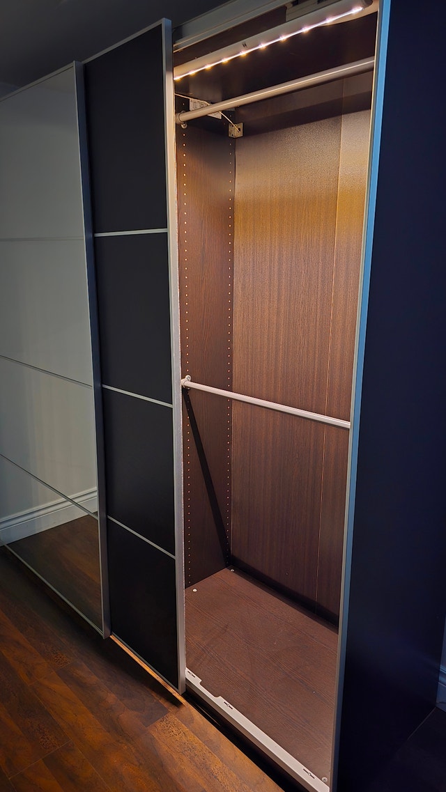 Ikea Pax Wardrobe (80"h x 80"w x 25"d) - photo 3